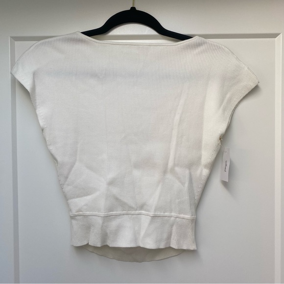 Wilfred Yacine Top in White, Size Medium, BNWT 🌷 - Picture 5 of 8